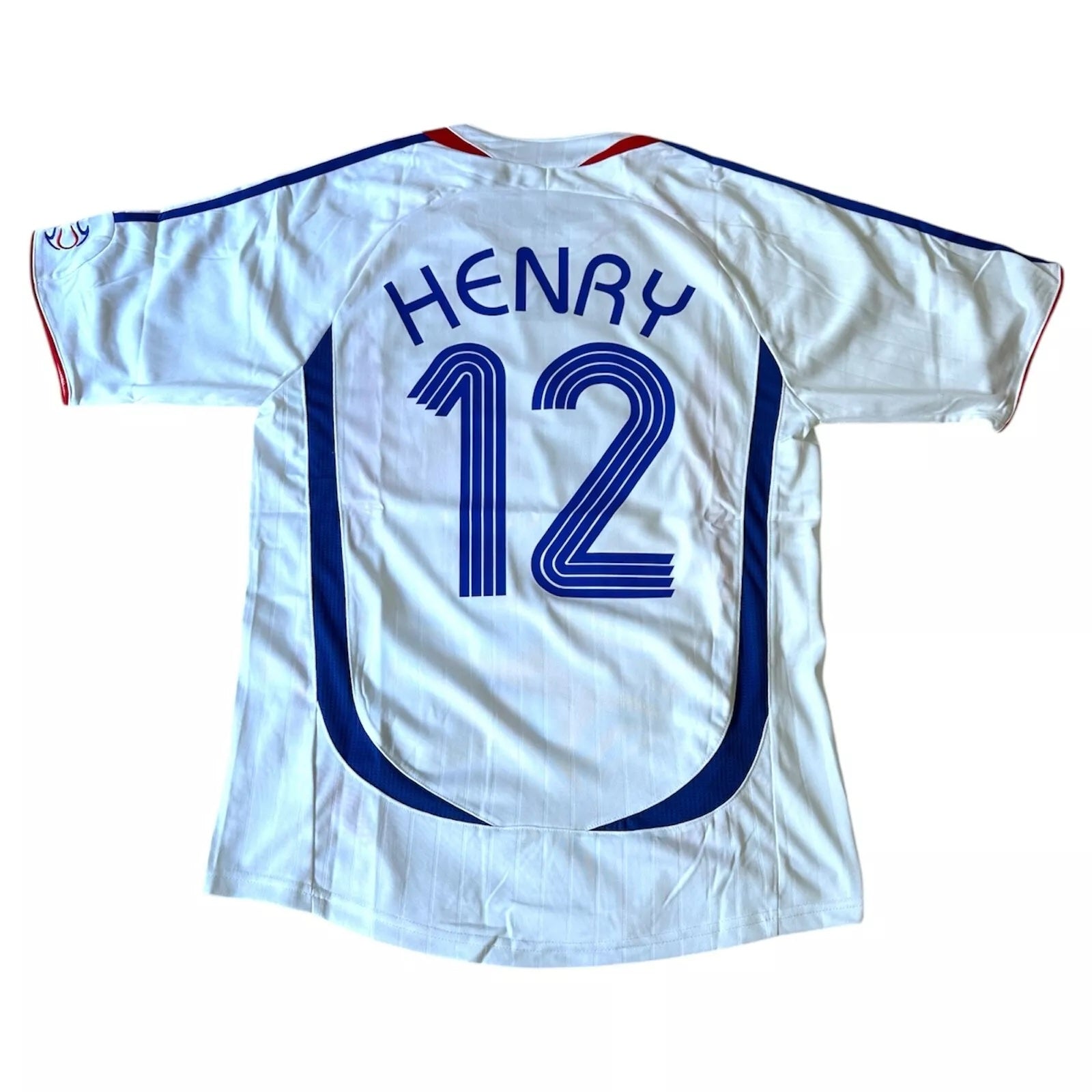 2006 World Cup France Away Jersey No.12 Henry Size L