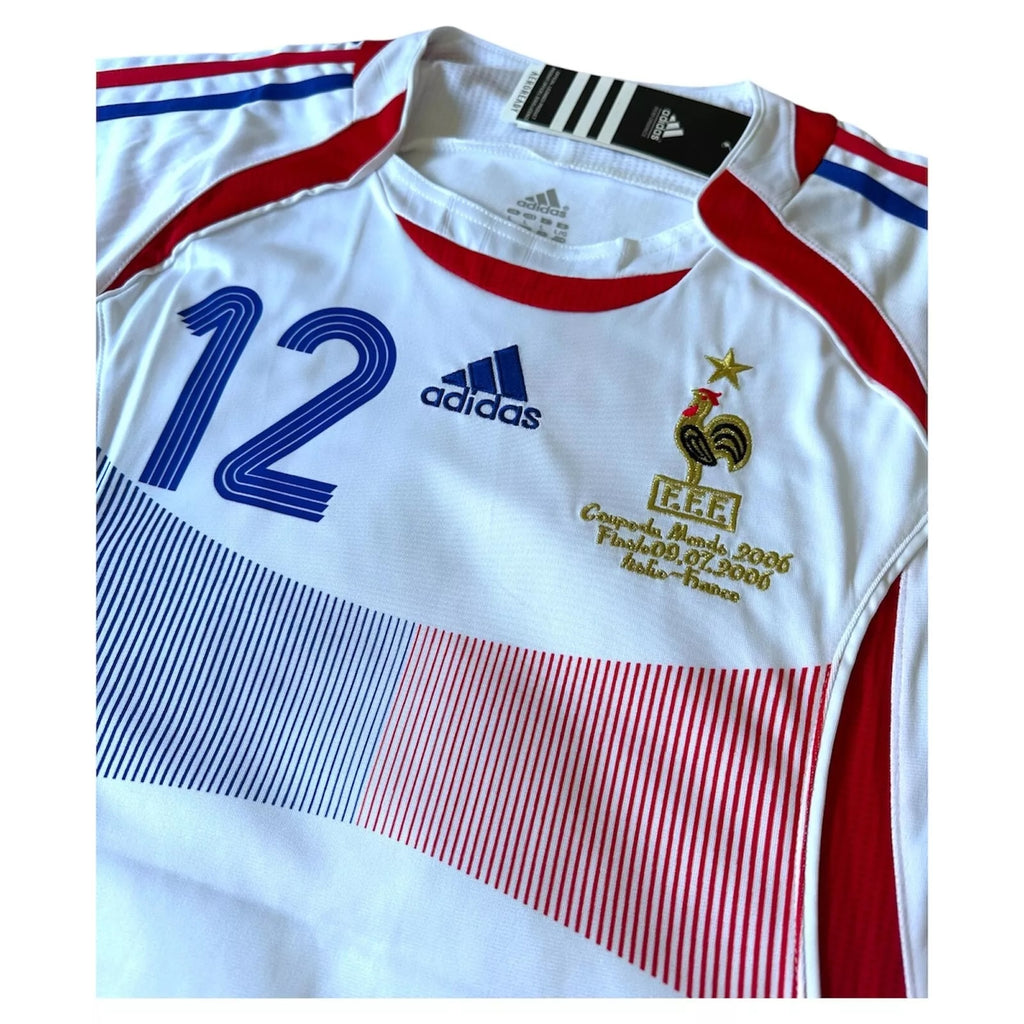 2006 World Cup France Away Jersey No.12 Henry Size L