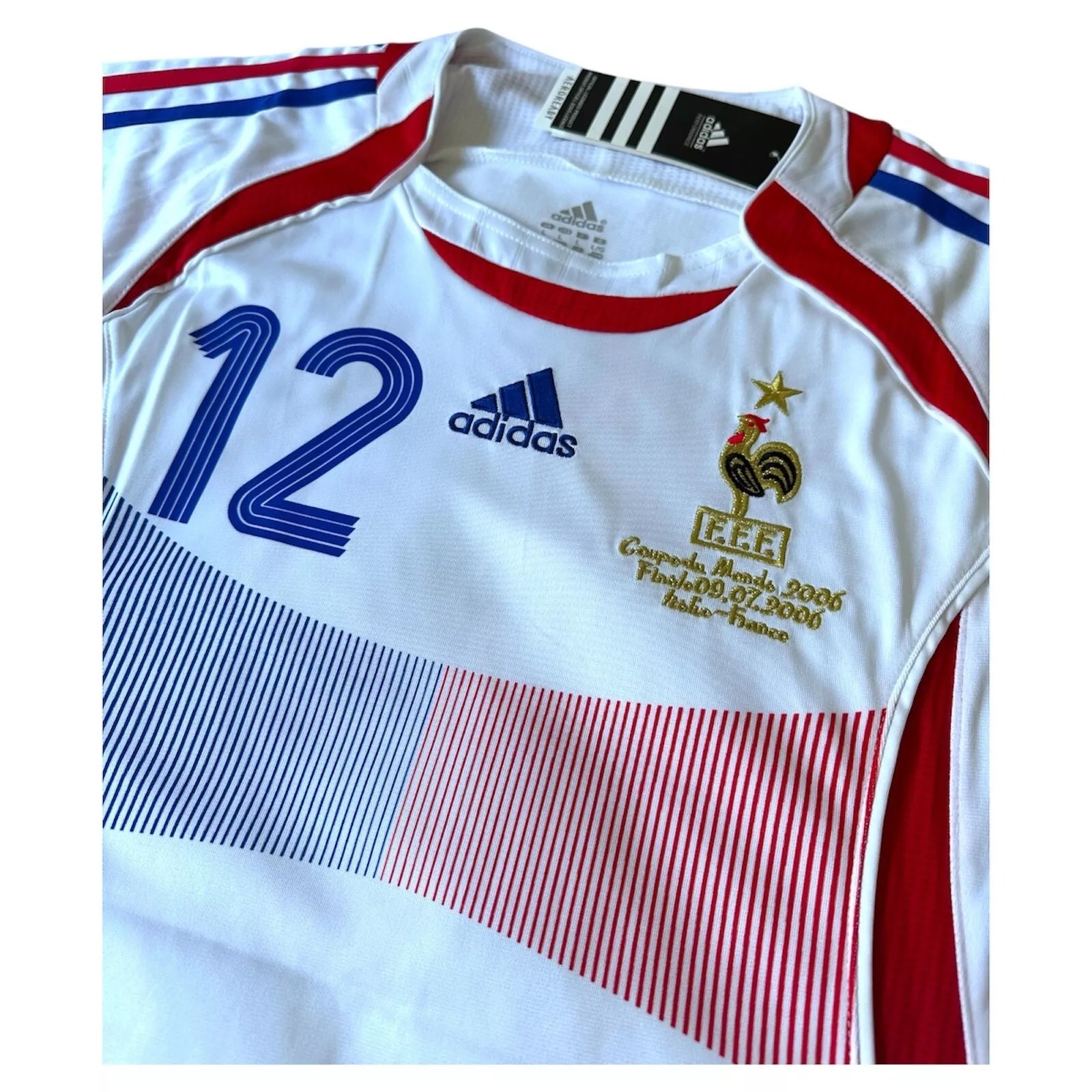 2006 World Cup France Away Jersey No.12 Henry Size L